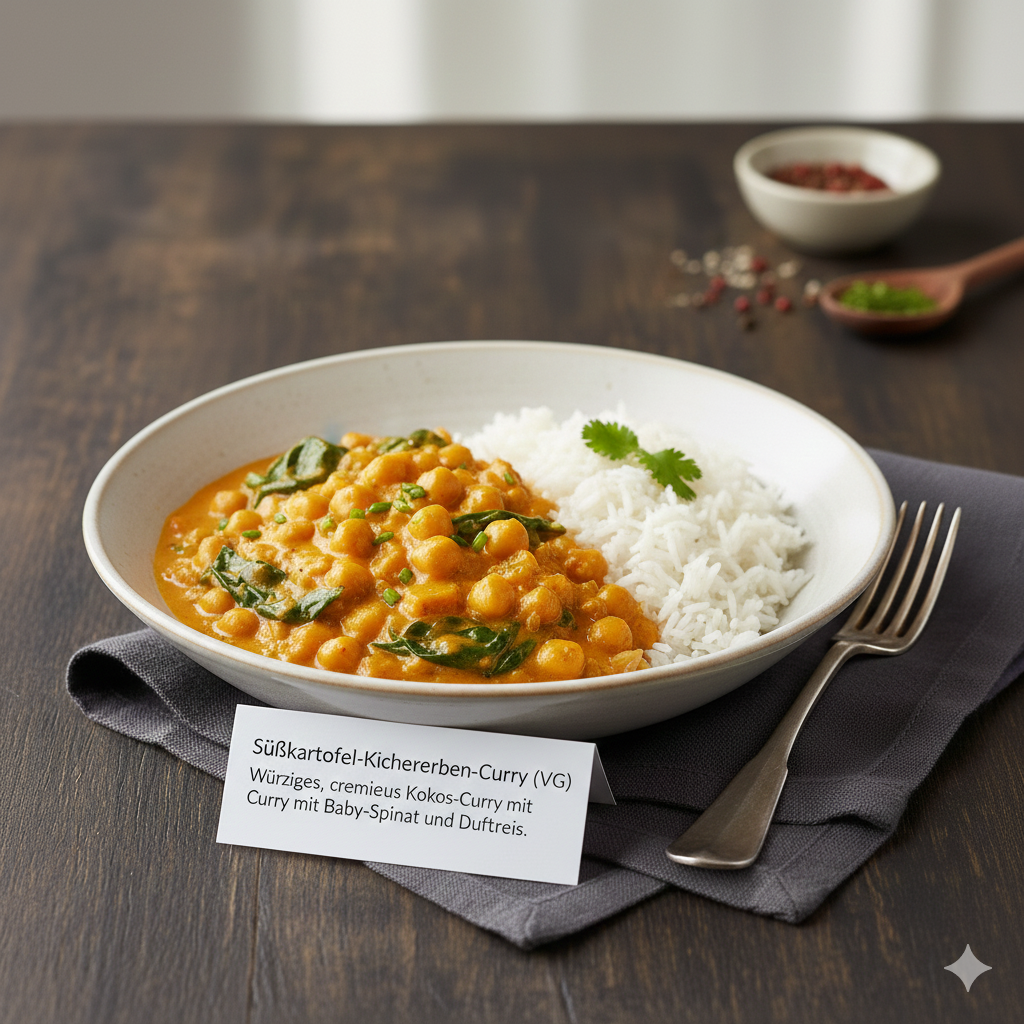Süßkartoffel Curry